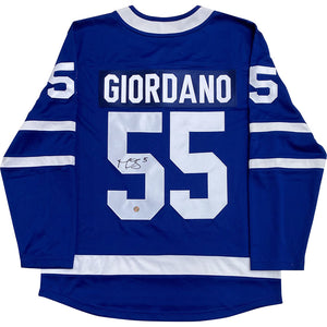 Mark Giordano Autographed Toronto Maple Leafs Replica Jersey