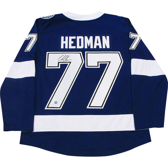 Victor Hedman Autographed Tampa Bay Lightning Replica Jersey