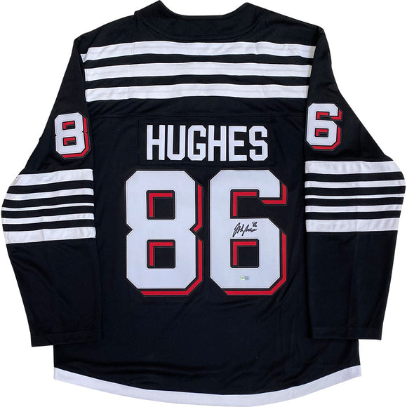 Jack Hughes & Quinn Hughes New Jersey Devils Autographed 16'' x 20