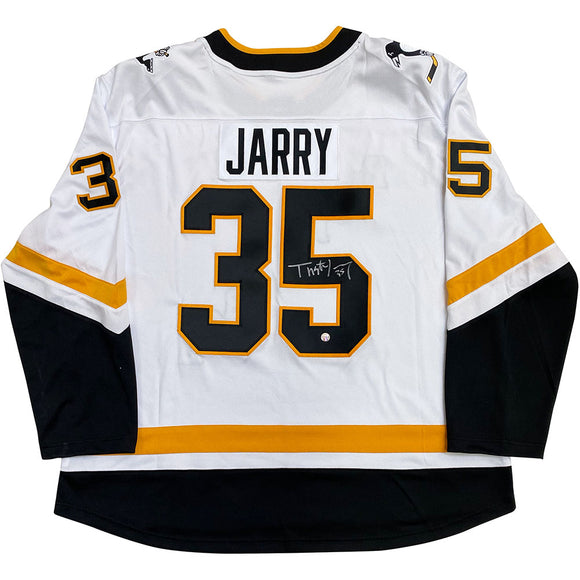 Tristan Jarry Autographed Pittsburgh Penguins Reverse Retro Replica Jersey