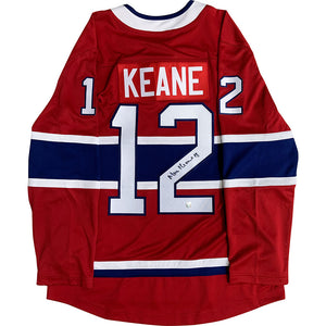 Mike Keane Autographed Montreal Canadiens Replica Jersey