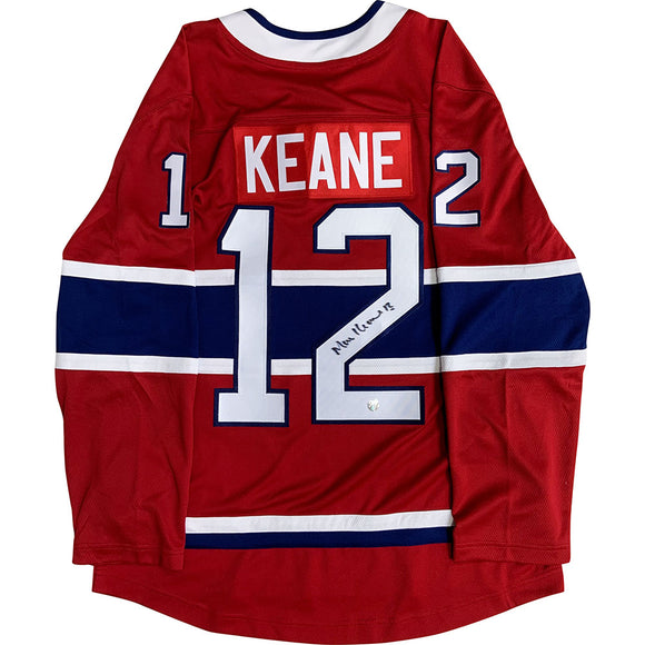 Mike Keane Autographed Montreal Canadiens Replica Jersey