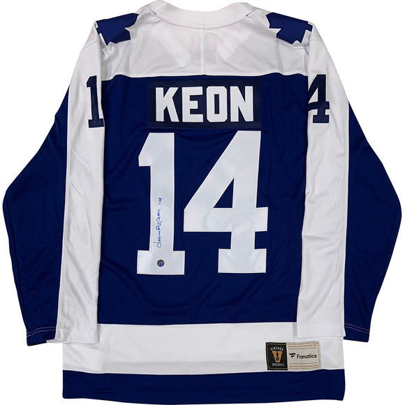 Dave Keon Autographed Toronto Maple Leafs Replica Jersey