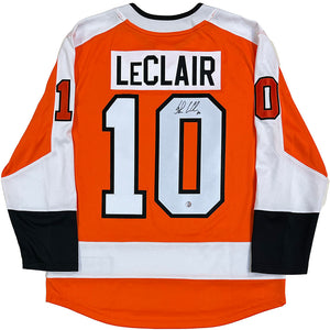 John LeClair Autographed Philadelphia Flyers Replica Jersey