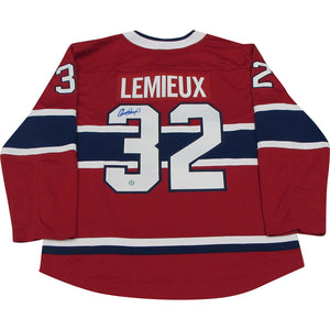 Claude Lemieux Autographed Montreal Canadiens Replica Jersey