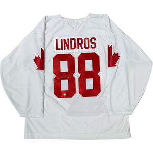 Eric Lindros Autographed Team Canada Replica Jersey
