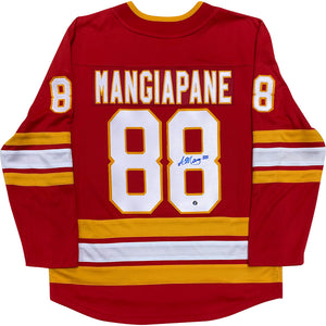 Andrew Mangiapane Autographed Calgary Flames Replica Jersey