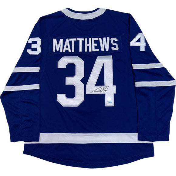 Auston Matthews Autographed Toronto Maple Leafs 2022 Heritage Classic –  Frozen Pond