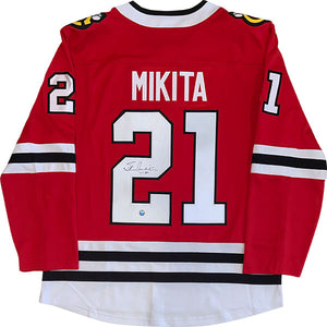 Stan Mikita (deceased) Autographed Chicago Blackhawks Replica Jersey