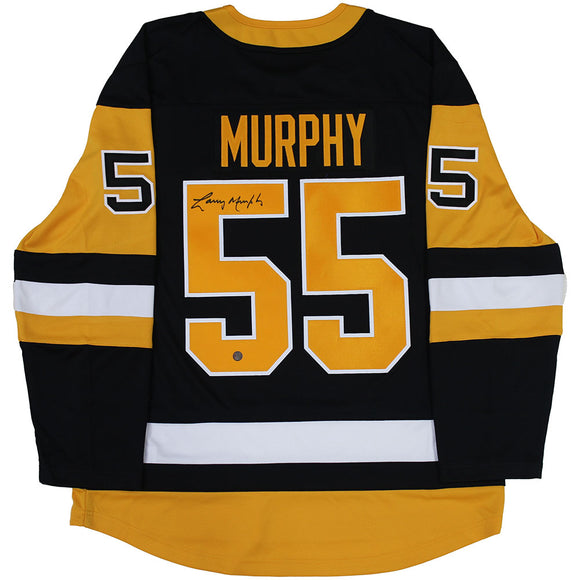 Larry Murphy Autographed Pittsburgh Penguins Replica Jersey