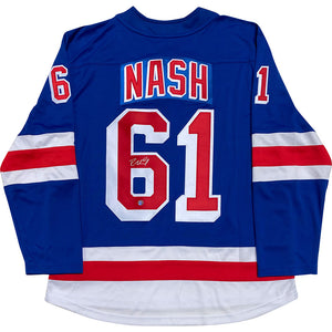 Rick Nash Autographed New York Rangers Replica Jersey