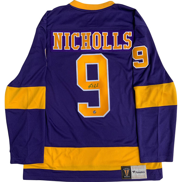 Lot Detail - 1980s Bernie Nicholls Los Angeles Kings Game-Used Jersey