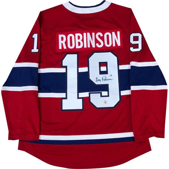 Larry Robinson Autographed Montreal Canadiens Replica Jersey