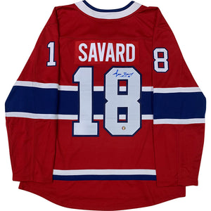 Denis Savard Autographed Montreal Canadiens Replica Jersey