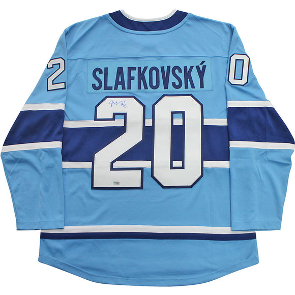 Juraj Slafkovsky Montreal Canadiens Fanatics Authentic Autographed 2022-23 Reverse  Retro Hockey Puck