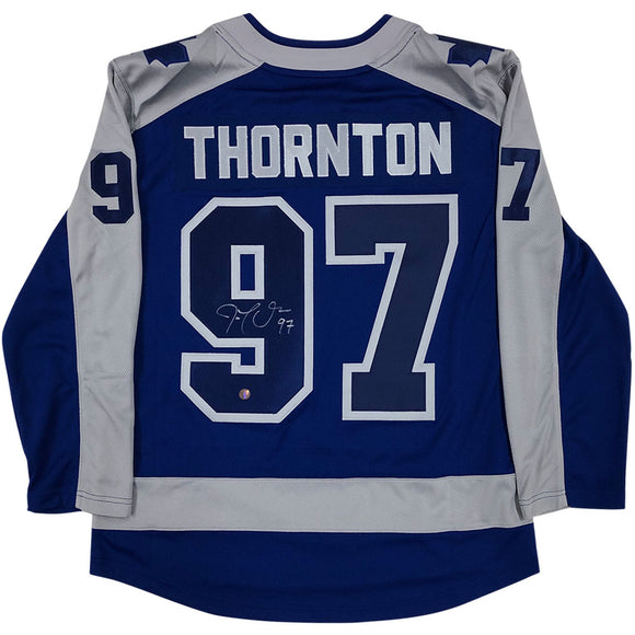 Joe Thornton Autographed Toronto Maple Leafs Replica Jersey (White
