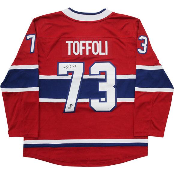 Tyler Toffoli Montreal Canadiens Fanatics Authentic Autographed adidas Blue  2020-21 Reverse Retro Authentic Jersey