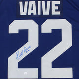 Rick Vaive Autographed Toronto Maple Leafs Replica Jersey