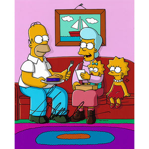 Glenn Close Autographed 'The Simpsons' 8X10 Photo