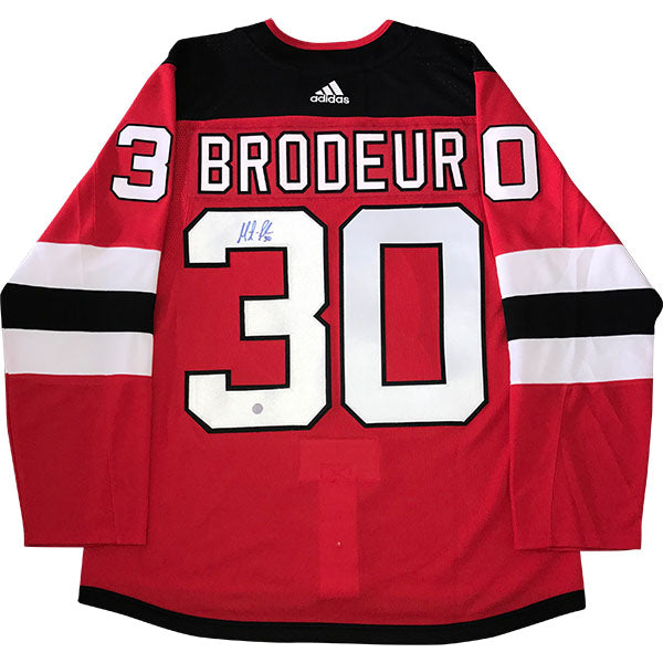 Martin Brodeur Signed New Jersey Devils Jersey (JSA COA) 10xAll Star G –  Super Sports Center