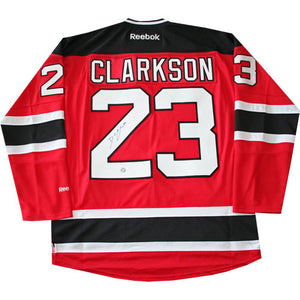 David Clarkson Autographed New Jersey Devils Replica Jersey