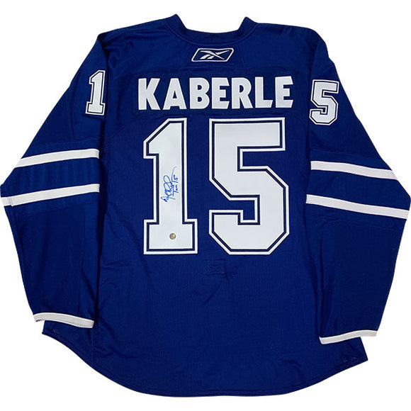 Tomas Kaberle Autographed Toronto Maple Leafs Pro Jersey