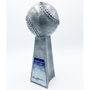 Reggie Jackson Autographed 14" Baseball Trophy