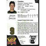 Jason Spezza 1998-99 Brampton Battalion Pre-Rookie Card - Lot of 10