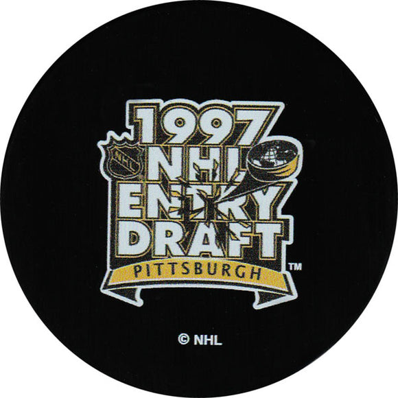 1997 NHL Draft Puck