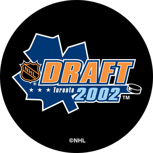 2002 NHL Draft Puck