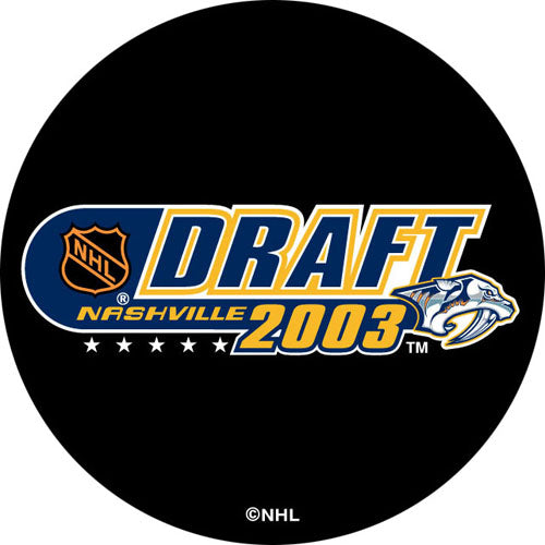 2003 NHL Draft Puck