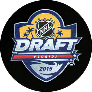 2015 NHL Draft Puck
