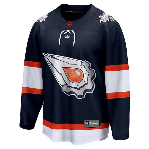 Edmonton Oilers Reverse Retro Fanatics Breakaway Jersey