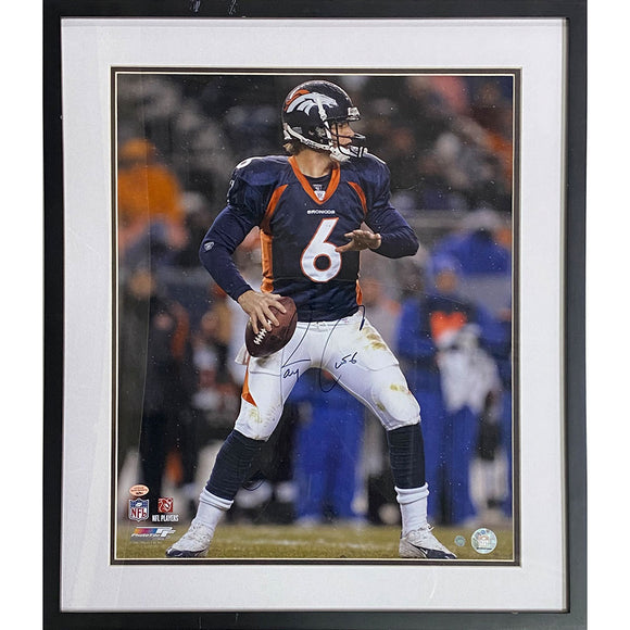 Jay Cutler Framed Autographed Denver Broncos 16X20 Photo
