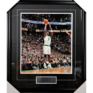 Kevin Garnett Framed Autographed Boston Celtics 16X20 Photo