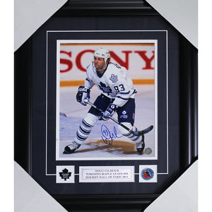 Doug Gilmour Framed Autographed Toronto Maple Leafs 8X10 Photo