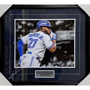 Vladimir Guerrero Jr. Framed Autographed Toronto Blue Jays 16X20 Photo