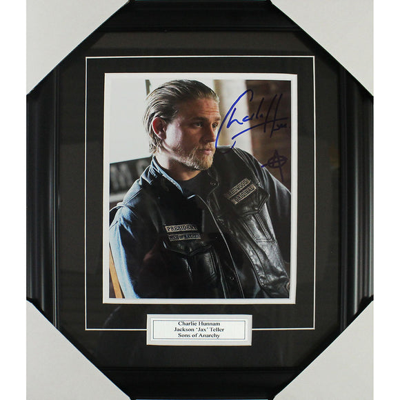 Charlie Hunnam Framed Autographed 