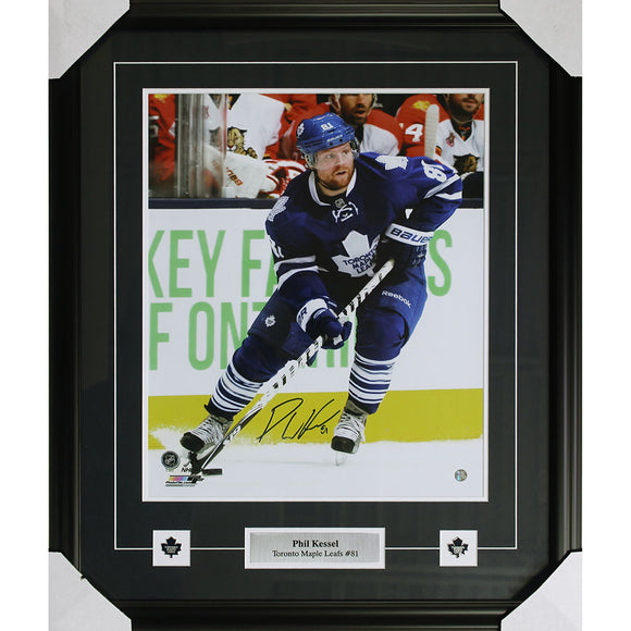 Phil Kessel Framed Autographed Toronto Maple Leafs 16X20 Photo