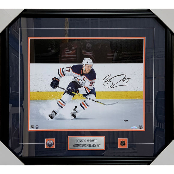 CONNOR MCDAVID Autographed Authentic White Adidas Edmonton Oilers Reverse  Retro Jersey UDA - Game Day Legends
