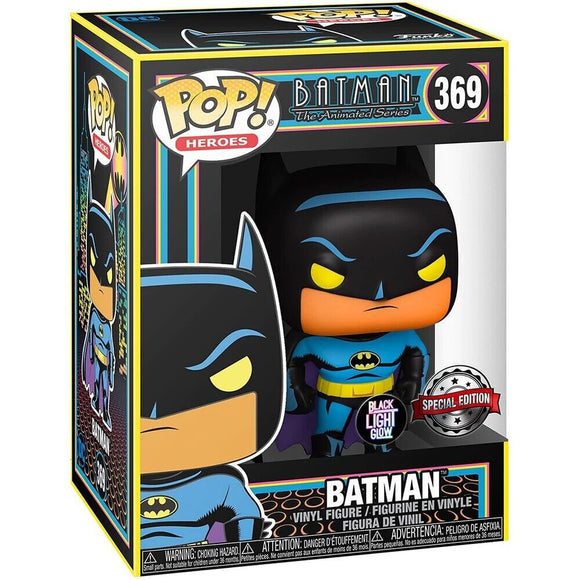 Batman The Animated Series Special Edition Black Light Glow Funko Pop! Figure