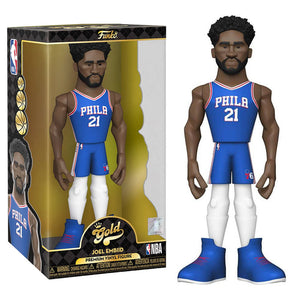 Joel Embiid Philadelphia 76ers Funko Gold 12" Figure