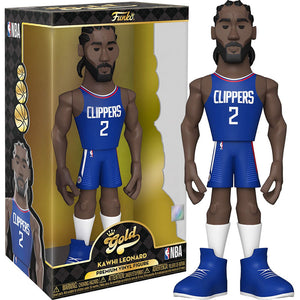 Kawhi Leonard Los Angeles Clippers Funko Gold 12" Figure