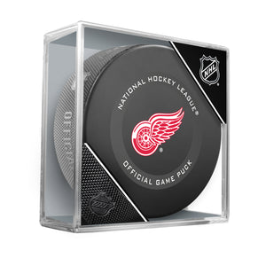 Detroit Red Wings Official Game Model Puck