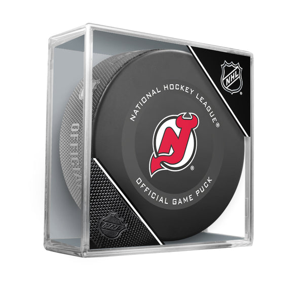 New Jersey Devils Official Game Model Puck