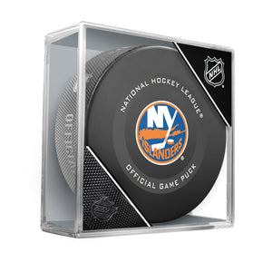 New York Islanders Official Game Model Puck