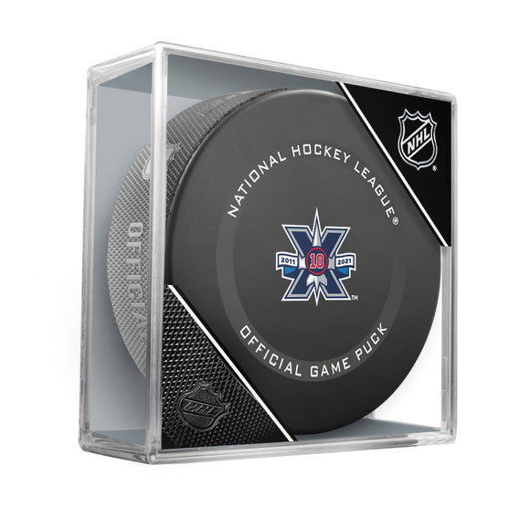 Winnipeg Jets 10th Anniversary Official Game Model Puck
