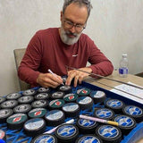 Scott Niedermayer Autographed Anaheim Ducks Reverse Retro Puck