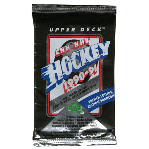 1990-91 Upper Deck Hockey Cards Pack (French Edition)