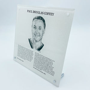NHL Legends HOF Plaque - Paul Coffey